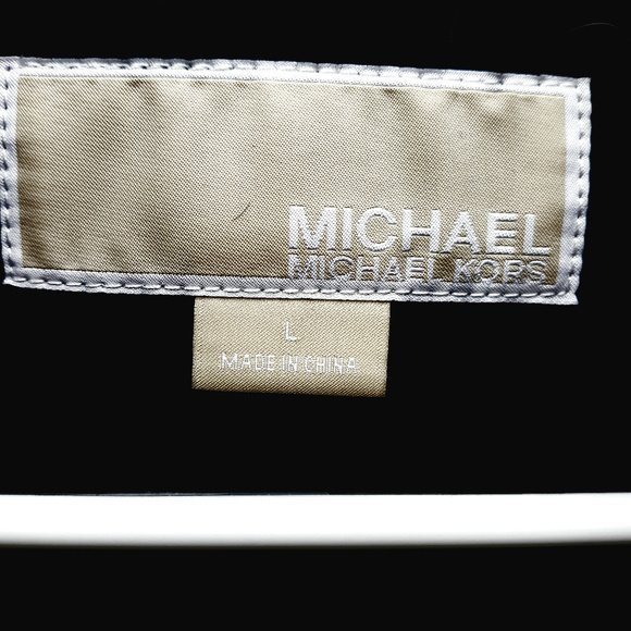 Michael Kors Women's Black Wool Coat - Picture 8 of 8